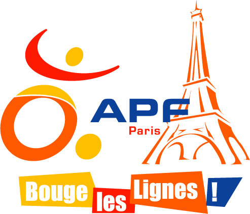 Logo de l'Association des Paralysés de France, délégation de Paris
